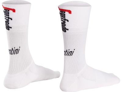 Santini Socke Santini Trek-Segafredo Sommer XL/XXL White/R Produktbild 3