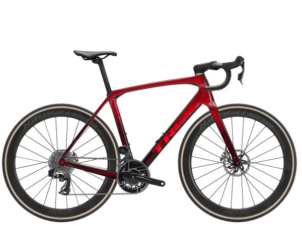 Trek Domane SLR 9 AXS 58 Metallic Red Smoke to Red Carb