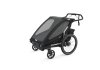 THULE Kinderanhänger Chariot Sport Ausführung: 1-2 Sitzer | mitternachts schwarz