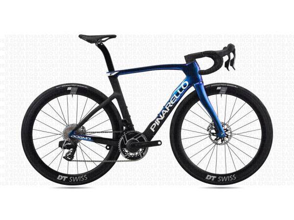 Pinarello Dogma F Luxter Blue Shiny 50 Super Record 2x13 Campa Bora 45 DB