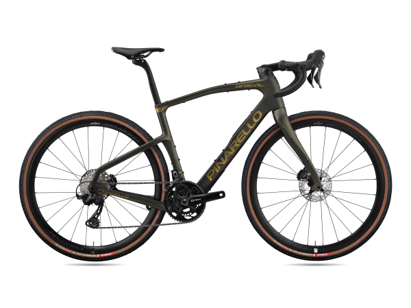 Pinarello Grevil F3 Etna Black 60 GRX 820 2X12 Fulcrum Soniq AL DB