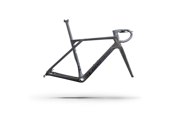 Lapierre XELIUS DRS FRAMESET raw carbon - glossy M