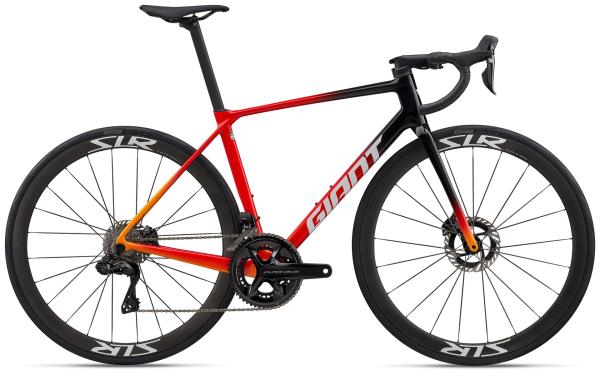 GIANT TCR Advanced Pro 0 DA carbon/rosso corsa M
