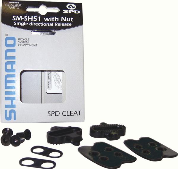 Shimano Pedal Adapter SPD Cleats Einfachauslösung  ISMSH51A SB-Verpackung