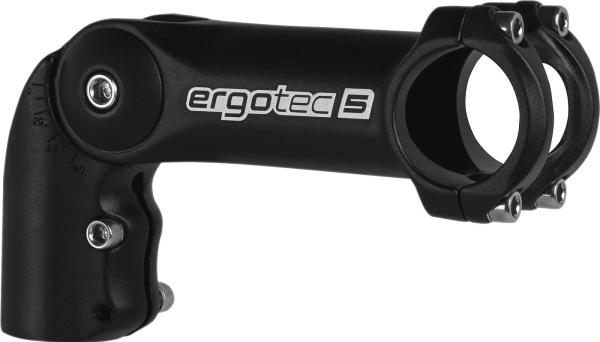 ergotec Ahead-Vorbau Octopus XL 50 115 mm schwarz sand. 31,8 mm 1 1/8" 0- +60&deg;