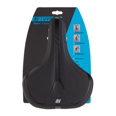 MATRIX City Sattel S42 Herren | Relaxed | Maße: 265 x 210 mm | schwarz Produktbild 2