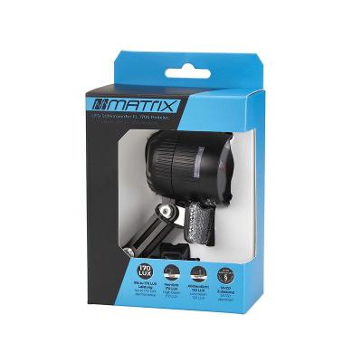 MATRIX E-Bike LED Scheinwerfer 170 LUX FL1700 Abblendlicht/Fernlicht  120/170 Lux  SB-Verpackung Produktbild 1