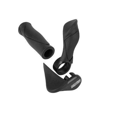ergotec Lenkergriff MultiFlex mit Bar Ends MF-2 schwarz 130/130 mm Produktbild 1
