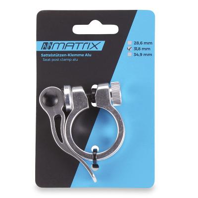 MATRIX Sattelstützklemme SC1 31,8 mm silber Produktbild 1