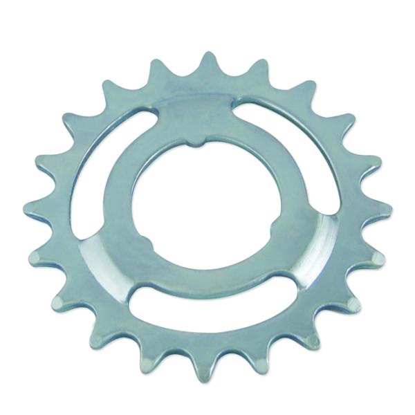 ESJOT Steckzahnkranz gekröpft für Shimano/Sram 17 Zähne | Für Rücktrittsnaben/Starre Naben, SRAM, Shimano, Sturmey Archer | SB-Verpackung