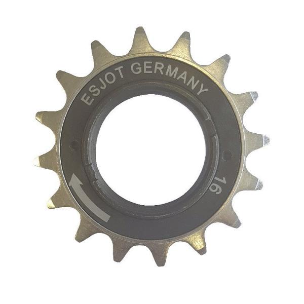 Esjot Schraubzahnkranz BMX Messing  1/2" x 1/8"  16 Z&auml;hne