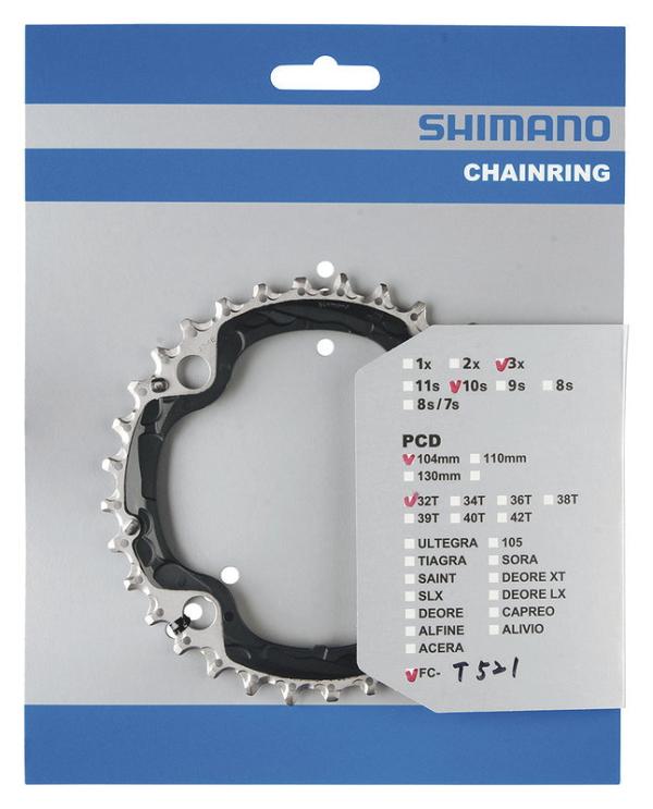 Shimano Kettenblatt Deore FCM610  32 Z&auml;hne Y1NL98010