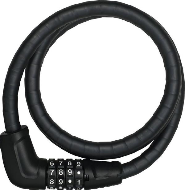 ABUS Zahlen-Panzerkabelschloss Tresorflex 6615C/120/15 BK SCMU 15 mm schwarz 120 cm