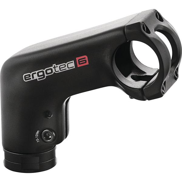 ergotec Ahead-Vorbau Barracuda i-Einstellring 90 mm schwarz sand. 31,8 mm 1 1/8" 20&deg;