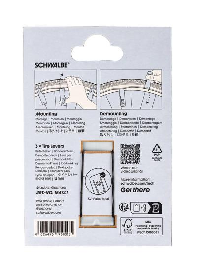 Schwalbe Reifenheber-Set 3 St&uuml;ck  1847.01 Produktbild 1