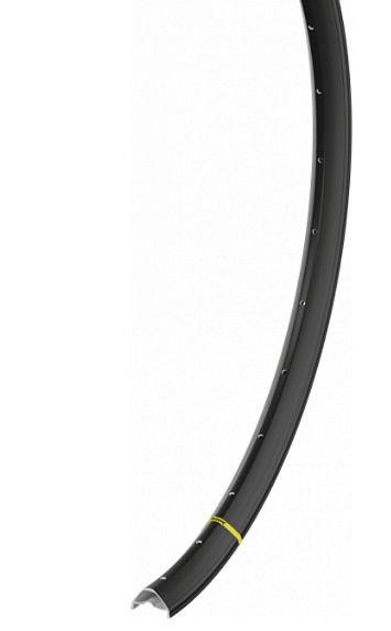 Mavic Vorderrad 27,5" E-XM 435 Disc Center Lock Steckachse schwarz 27,5 Shim Deore XT