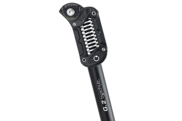 by.schulz Federsattelst&uuml;tze Parallelogramm G.2 LT extra hart 125-150 kg 34,9 mm schwarz 480 mm