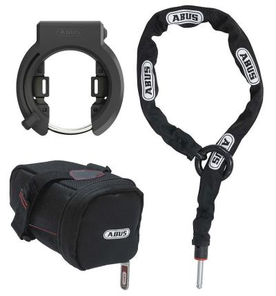 ABUS Rahmenschloss 6950M AM NR BK XPlus 77 mm schwarz + 6KS/100 + ST 5950 Produktbild 1