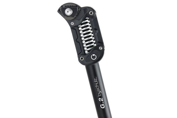 by.schulz Federsattelstütze Parallelogramm G.2 LT standrad 80-105 kg 33,9 mm schwarz 480 mm