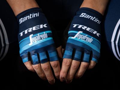 Santini Handschuh Santini Trek-Segafredo Team Women L Blue Produktbild 3