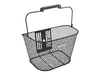 Electra Basket Electra Honeycomb QR Black Front Produktbild 3