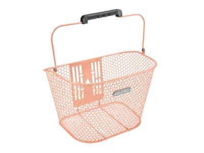 Electra Basket Electra Honeycomb QR Blush Pink Front Produktbild 3