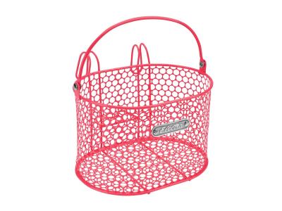 Electra Basket Electra Honeycomb Small Hook Hot Pink Front Produktbild 1