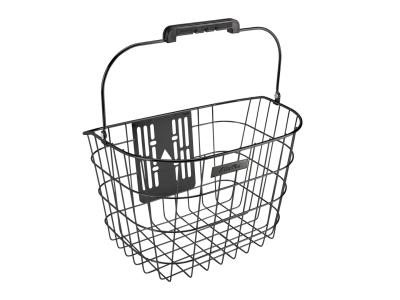 Electra Basket Electra Stainless Wire QR Black Front Produktbild 1