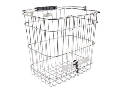 Electra Basket Electra Stainless Wire Pannier Polished Sil Produktbild 4