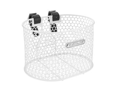 Electra Basket Electra Honeycomb Small Strap White Front Produktbild 1
