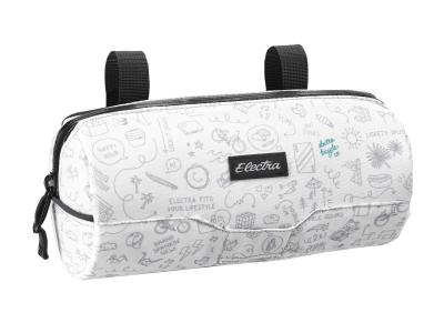 Electra Bag Electra Cylinder Handlebar Bag Doodle White Produktbild 2