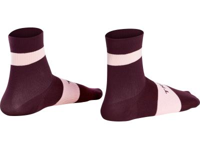 Trek Socke Trek Race Quarter XL (45-47+) Mulberry Produktbild 3