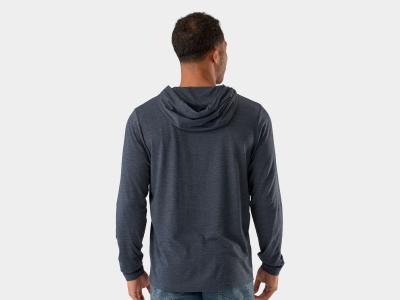 Trek Shirt Trek Bicycle Co Langarm-Hoodie S Heather Nav Produktbild 3