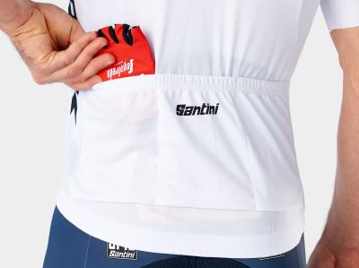 Santini Trikot Santini Trek-Segafredo Replica L White/Red Produktbild 8