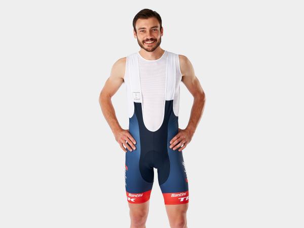 Santini Short Santini Trek-Segafredo Replica Tr&auml;ger XXL Da