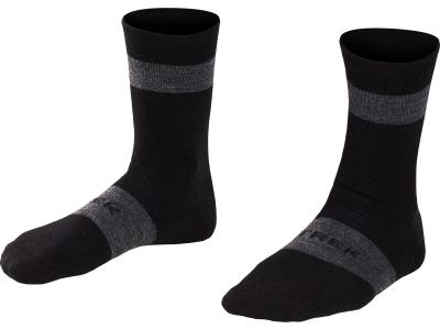 Trek Socke Trek Race Crew Merinowolle XL (45-47+) Black Produktbild 2
