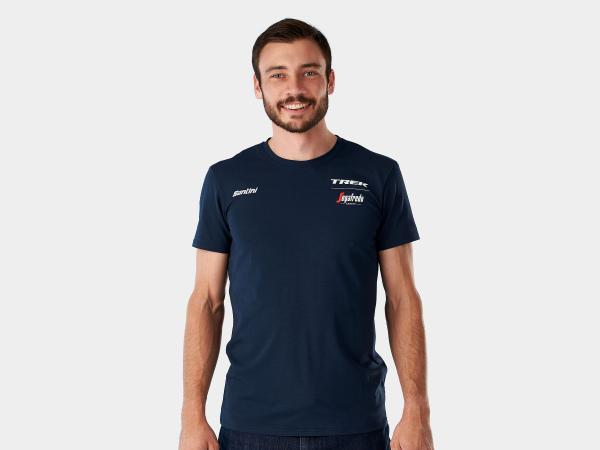 Santini Oberteil Santini Trek-Segafredo T-Shirt XS Dark Bl