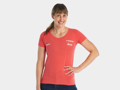 Santini Oberteil Santini Trek-Segafredo T-Shirt Wmn XS Rad Produktbild 3