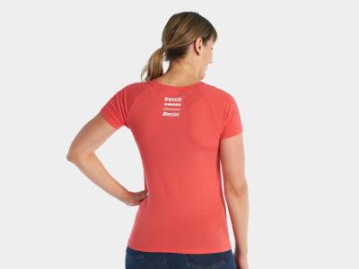Santini Oberteil Santini Trek-Segafredo T-Shirt Wmn XS Rad Produktbild 4
