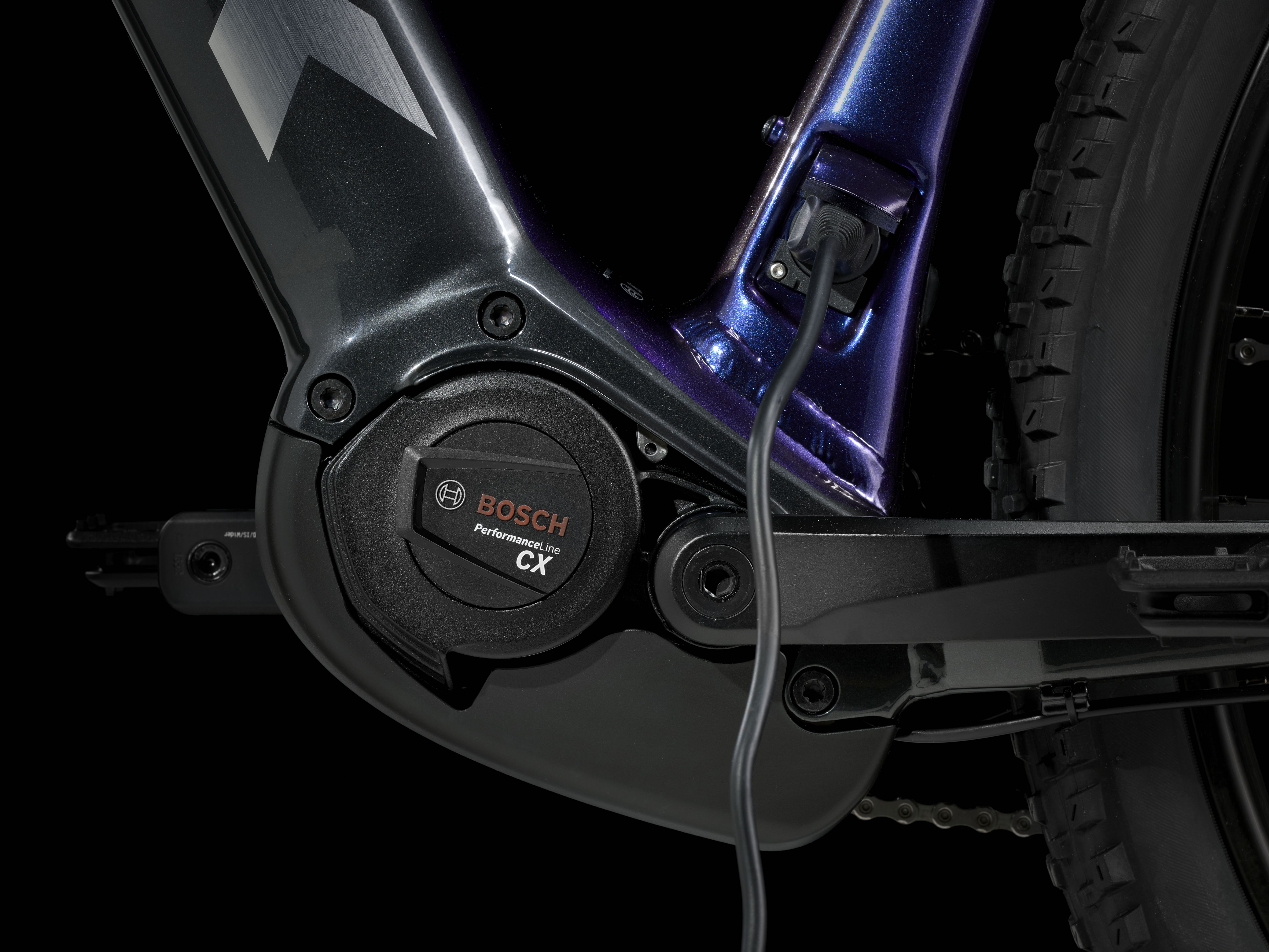 Trek Powerfly4 625w EU XS 27.5 Grey/Purple Flip Produktbild 3