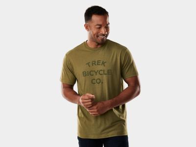 Trek Oberteil Trek Bicycle Tonal T-Shirt L Olive Produktbild 3