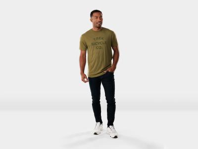Trek Oberteil Trek Bicycle Tonal T-Shirt XXL Olive Produktbild 5