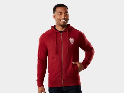 Trek Oberteil Trek Fun Badge Full Zip Hoodie XL Dark Re Produktbild 3