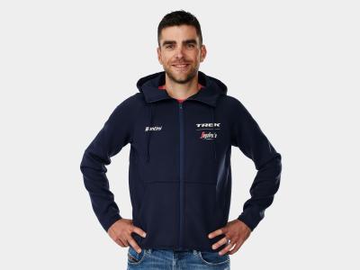 Santini Jacke Santini Trek-Segafredo Hoodie XL Dark Blue Produktbild 2