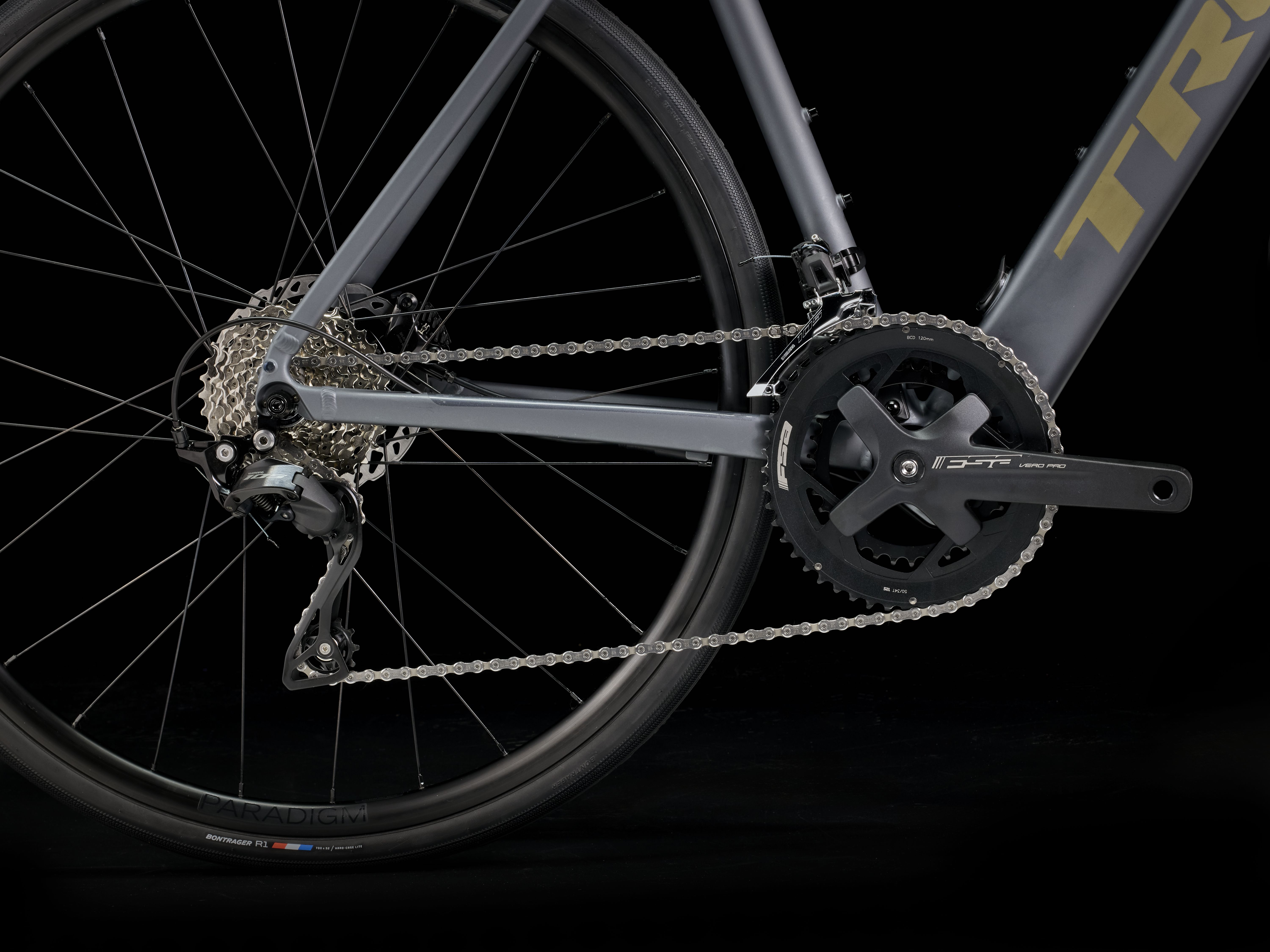 Trek Domane+ AL 5 EU 61 Matte Lithium Grey Produktbild 4