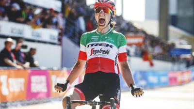 Trek DOMANE SLR 8 AXS 52 Metallic Red Smoke/Red Carbon Produktbild 3