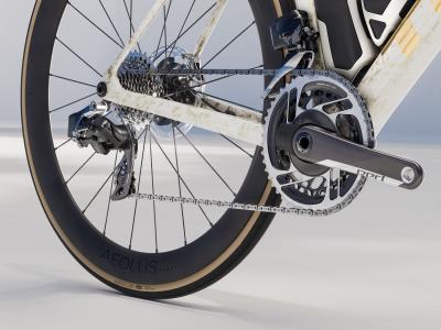 Trek MADONE SLR 8 AXS L Era White/Supernova Marble Produktbild 11