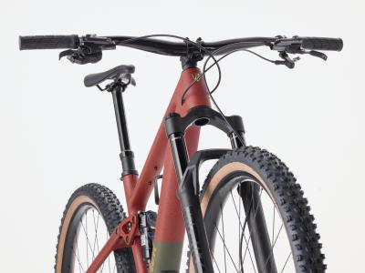 Trek Top Fuel 9.8 S 27.5 Matte Sedona Red/ Pennyflake Produktbild 9