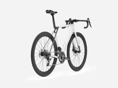  Madone SL 6 AXS ML Gloss Crystal White/Matte Deep Produktbild 1