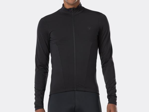 Bontrager Trikot Bontrager Velocis Thermal LS L Black